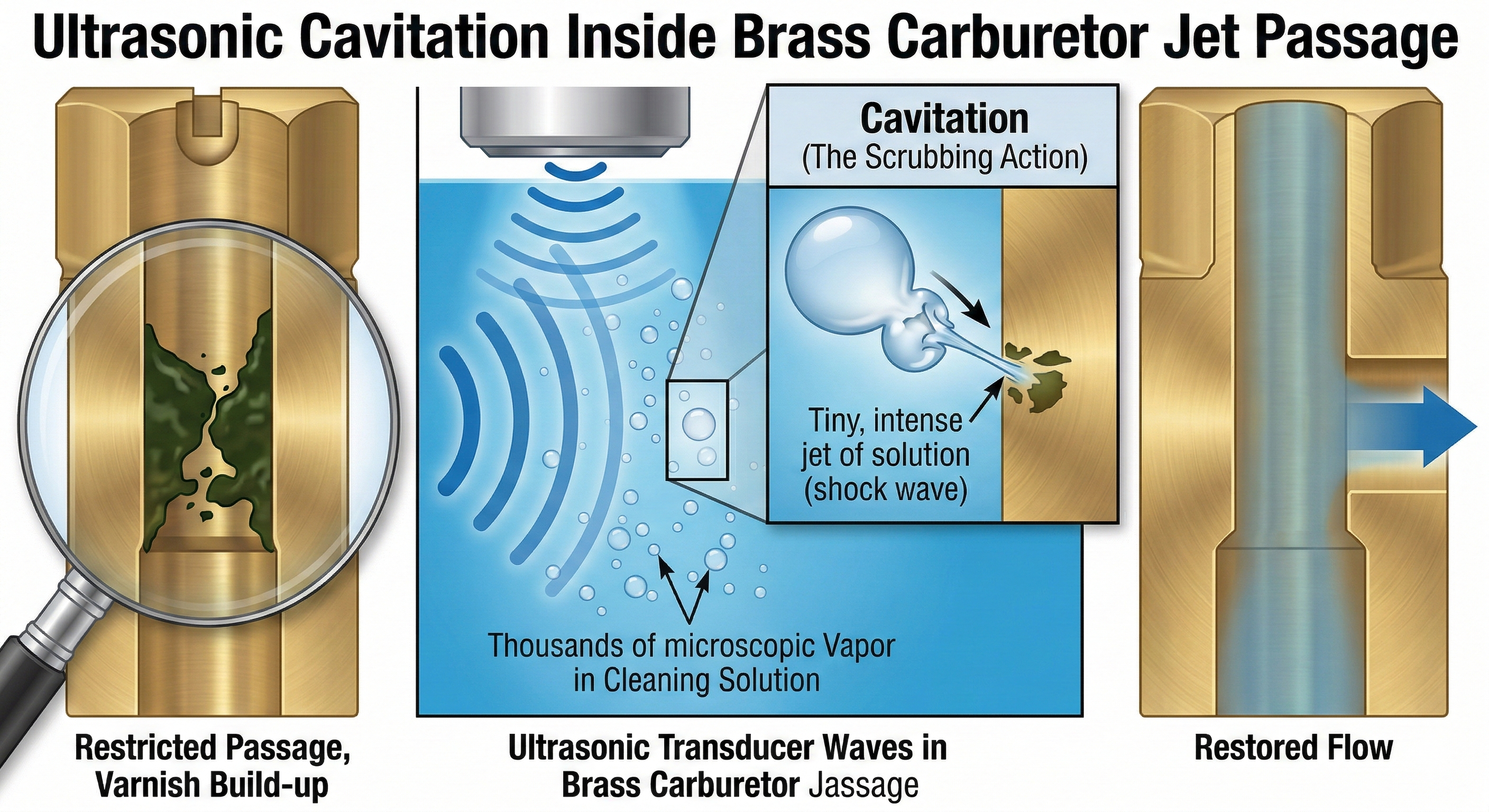 Inside the Ultrasonic Bath: The Ultimate Deep Clean for Your Carburetor